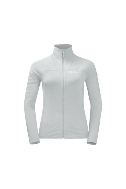 Jack Wolfskin Prelight Fz W Women's Gray Fleece Jacket
