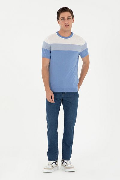 U.S. Polo Assn. Мъжки сини дънкови панталони 50283552 -Dn0022