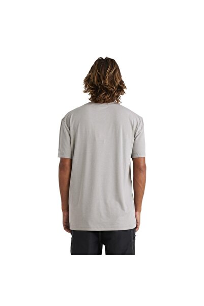 Quiksilver Men's T-Shirt - Coastal Run Ss, Gray