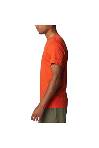 Columbia Πορτοκαλί μπλουζάκι με κοντό μανίκι Zero Rules