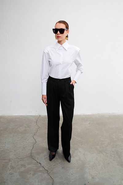 VATKALI Full-Length pleated trousers