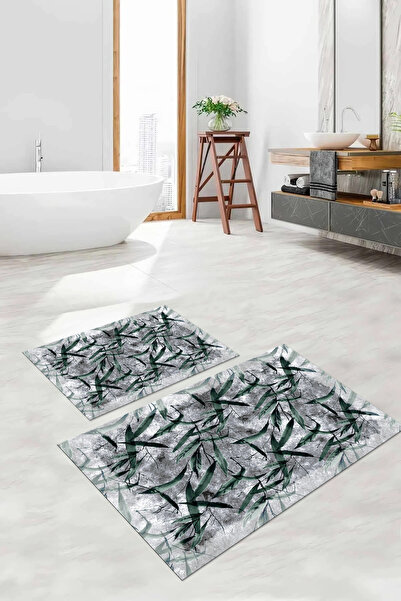 Napoli Home Σετ τουαλέτας με ψηφιακή εκτύπωση, αντιολισθητική βάση, με μοτίβο...