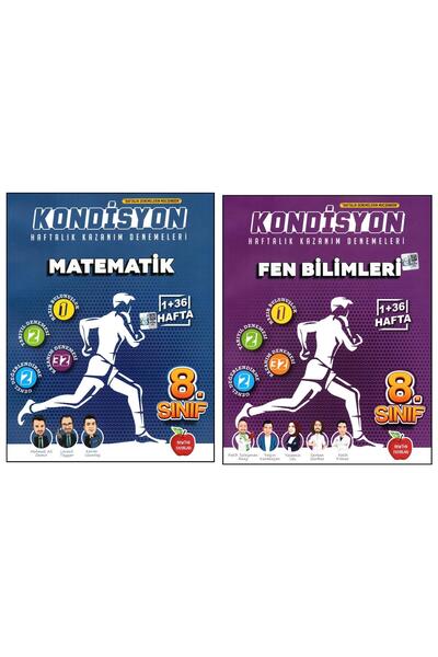 Newton Yayınları Newton 8. Sınıf LGS Matematik + Fen Bilimleri Kondisyon Dene...