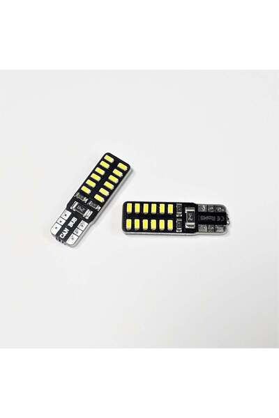 Carub 12V T10 Ampul 24 Led SMD Fiber Beyaz BR0405535