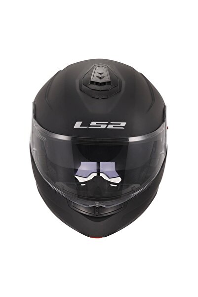 LS2 STROBE 2 ÇENE AÇILIR MAT SİYAH KASK