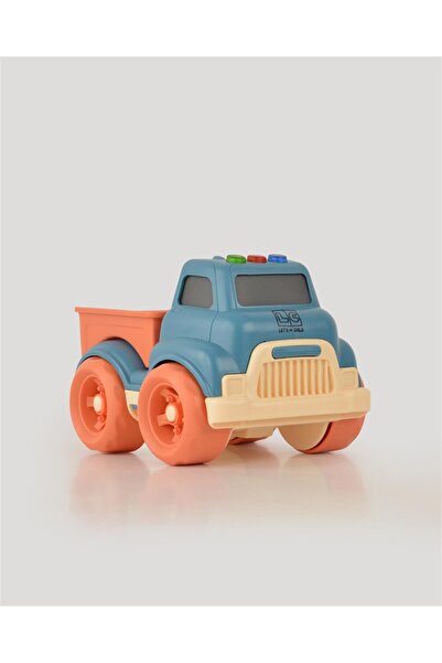 LETS BE CHILD Turkuaz Sesli ve Işıklı Minik Pikap