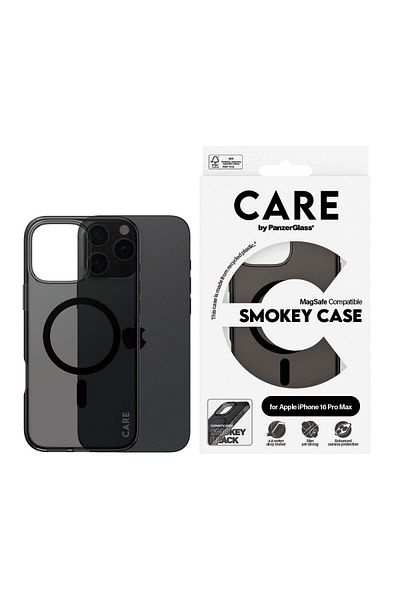 PanzerGlass CARE Flagship Dumanlı w. MagSafe iPhone 16 Pro Max