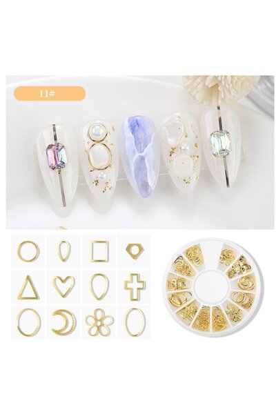 Pinpai Metal Nail Art Tırnak Süsü (F693-11)