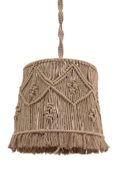 Bamyum Petit Maison 2001 Handmade Macrame Chandelier Handmade Decorative Living Room Kitchen Living Room Entrance