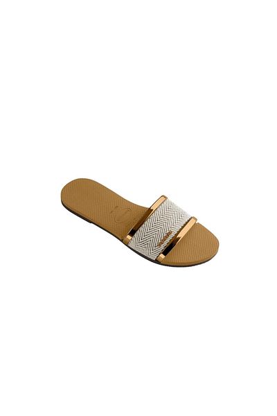 Havaianas You Trancoso Premium Bronze Bronze Women's Slippers