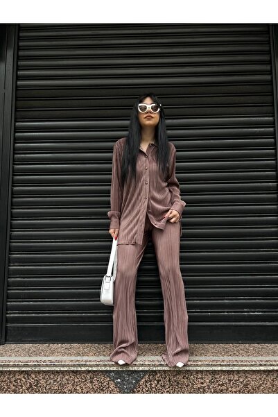 moneta boutique Жіночі плісировані гольфи та комфортні штани з еластичною талією