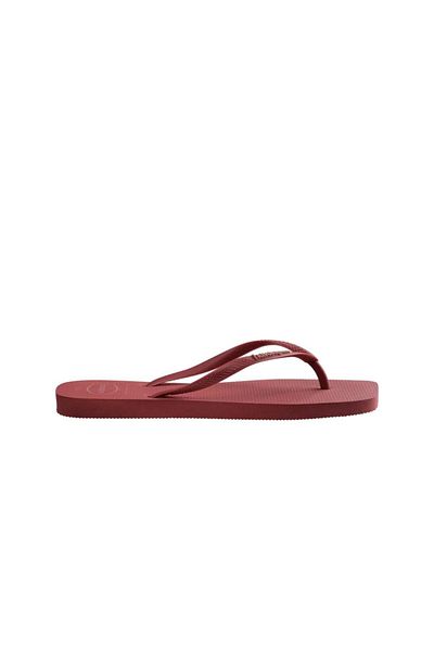 Havaianas Γυναικείες παντόφλες με τετράγωνο λογότυπο Pau Brasil Pink