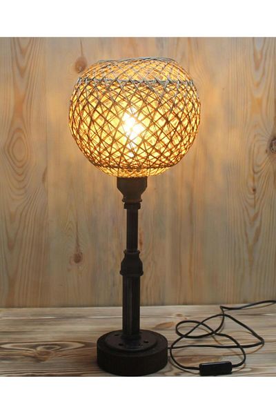 Otantik Çarşı Lampshade K04 Industrial Water Pipe