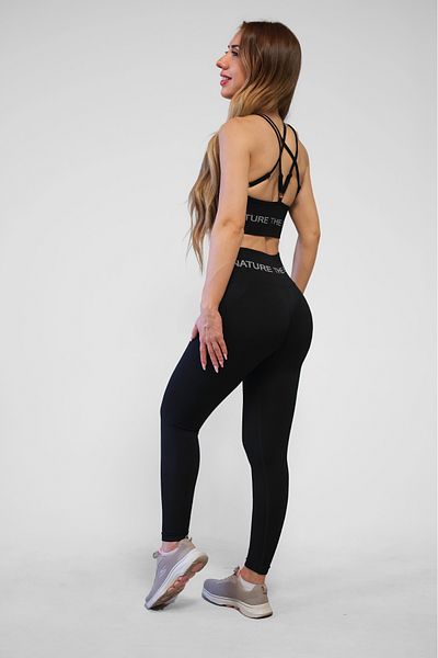 NTB Nature The Brand Colanți cu scrunch fără sudură cu talie înaltă Ntb