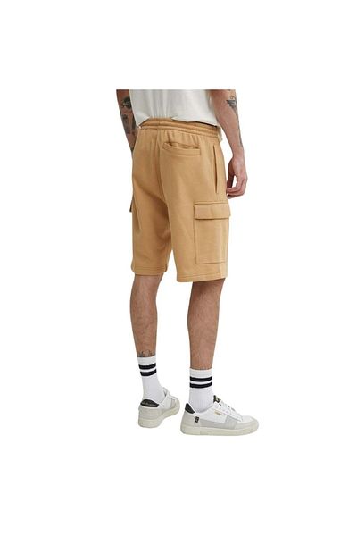 Timberland Ανδρικό Cargo Sweatshort - Σχέδιο με υφαντό σήμα BB με μπότα από ελαφρύ κόκκινο