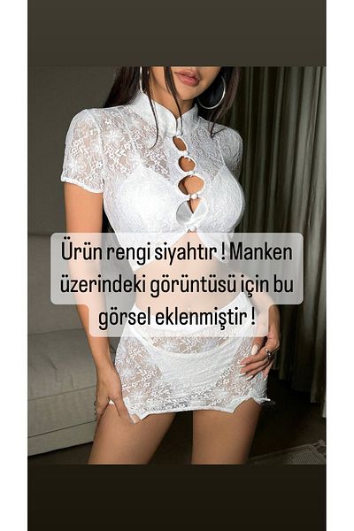 my cherie Set 2 piese Bustier cu nasturi fuste cu fanta