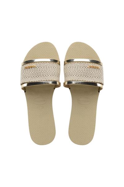 Havaianas You Trancoso Premium Sand Grey Dore Papuci pentru femei