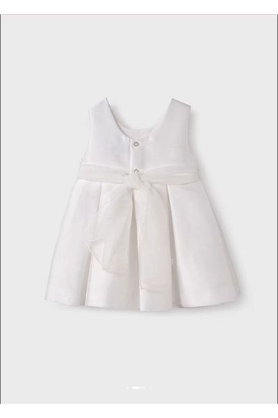 Abel & Lula 5008 Model Baby Floral Patterned Mikado Dress