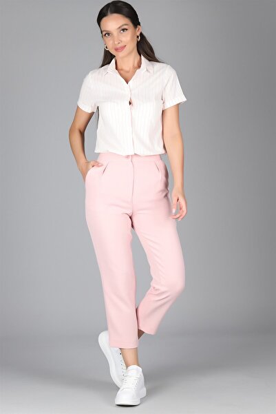 SWEETNESS Women's Powder Carrot Pants