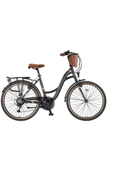 Ümit 2815 VALENCIA L KADIN ŞEHİR BİSİKLETİ 430H V 28 JANT 21 VİTES ANTRASİT