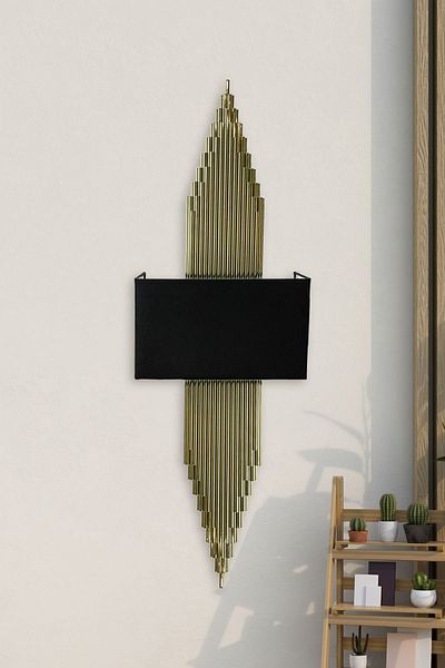 Bamyum Antique Color Ennesi Wall Lamp - Single Sconce Living Room Corridor Restaurant Decorative