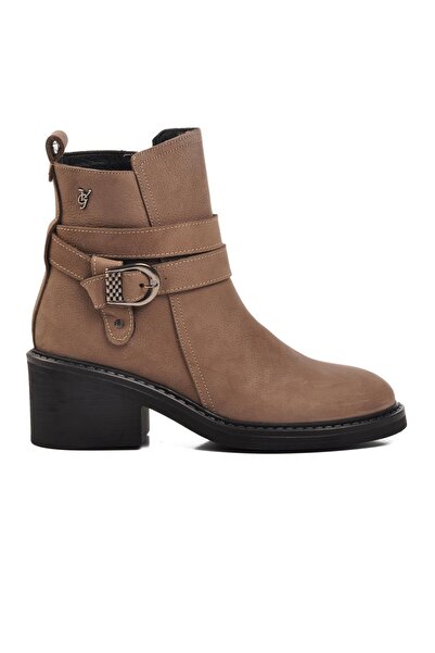 Voyager 9874 Γυναικείες μπότες από γνήσιο δέρμα Mink με Fleece εσωτερικά