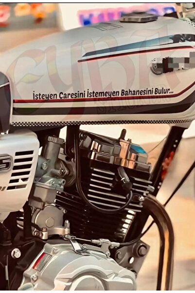 EYBA STİCKER İsteyen Çaresini İstemeyen Bahanesini Bulur... Motorsiklet yazı sticker araç arkası