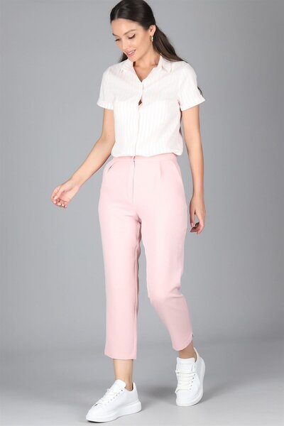 SWEETNESS Women's Powder Carrot Pants