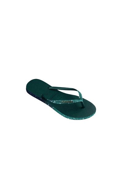 Havaianas Γυναικείες παντόφλες Green Slim Sparkle II