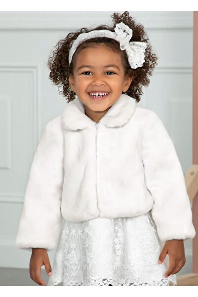 Abel & Lula Abel&lula baby girl fur jacket coat 5845
