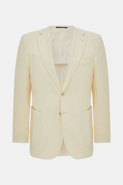 W Collection EKRU DÜĞMELİ CEKET