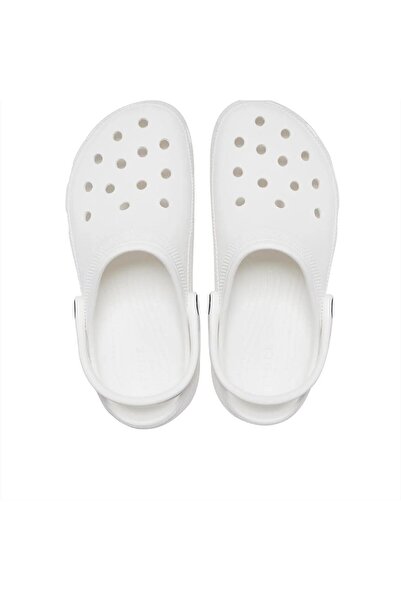 Crocs Klasické dámské bílé pantofle Platform Clog W