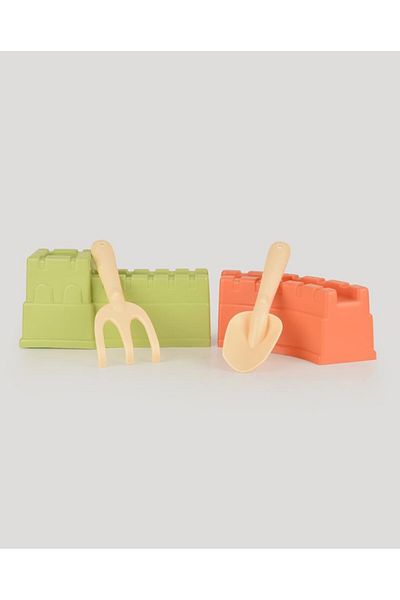 lets be child Salmon Green Castle and Shovel Set