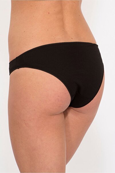 Hays Cotton Slip Panties Nk - 3-Piece Black