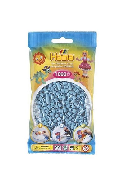 Hama Turquoise Midi Beads - Pack of 1,000