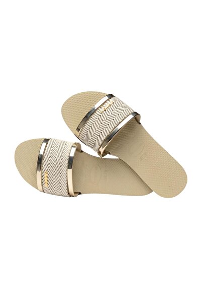 Havaianas You Trancoso Premium Sand Grey Dore Papuci pentru femei