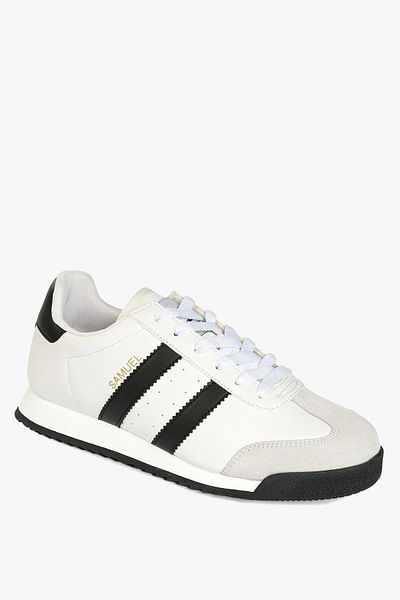 Hammer Jack Samuel White Black Women's Sneakers