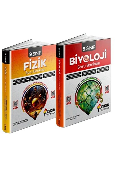 Aydın Yayınları Aydın Yayınları 2025 9. Sınıf Fizik ve Biyoloji Yeni Marif Mo...