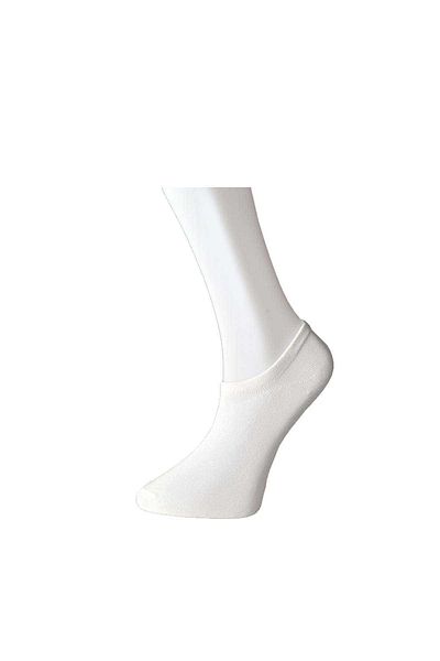 CPU ELEKTRONİK White Men's Invisible Socks 15 pairs