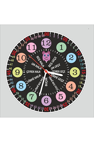 Genel Markalar çocuklar için Eğitici öğretici saat