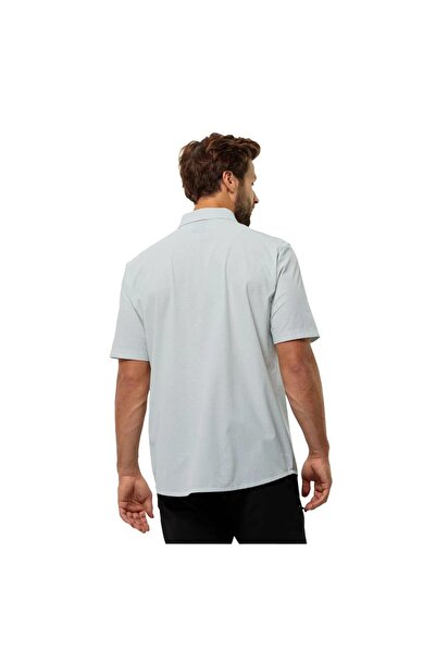 Jack Wolfskin Vandra S/S Shirt m Men's Gray Shirt