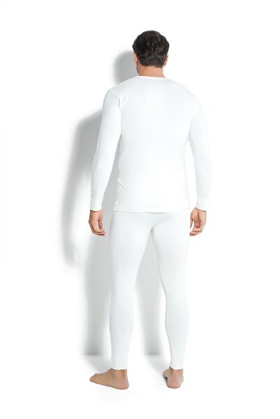 Jiber Men's Thermal Underwear Top Ecru 170