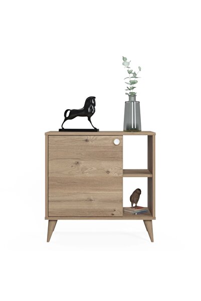 Ruum Store By Doğtaş Vega Tek Kapaklı Raflı Çok Amaçlı Dolap Meşe