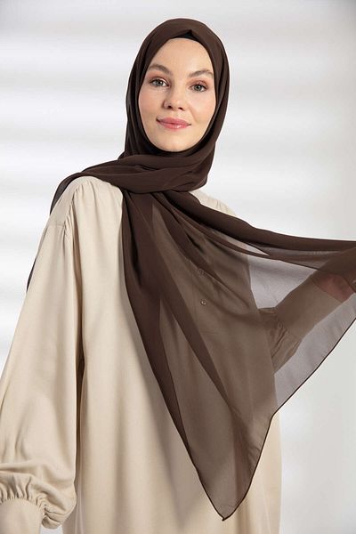 PURESCARFS Chiffon Bitter Shawl