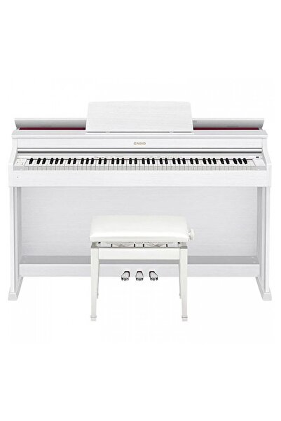 Casio Ap-470 Dijital Piyano (BEYAZ) (TABURE KULAKLIK)