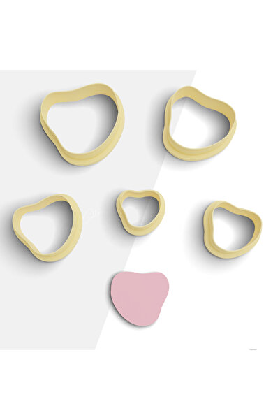 brocutters قالب قطع طين بوليمر على شكل قطرة، قالب حلق، قاطع طين، قالب سيراميك...