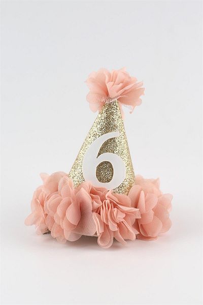 Le Mabelle Powder 6 Years Funnel Birthday Clip Buckle