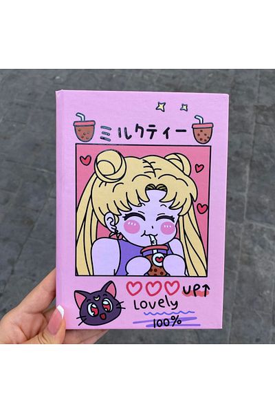 Köstebek Anime Sailor Moon: Caietul Usagi Lovely Juice
