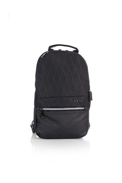ÇÇS 31276 USB Tablet Compartment Single Shoulder Bag