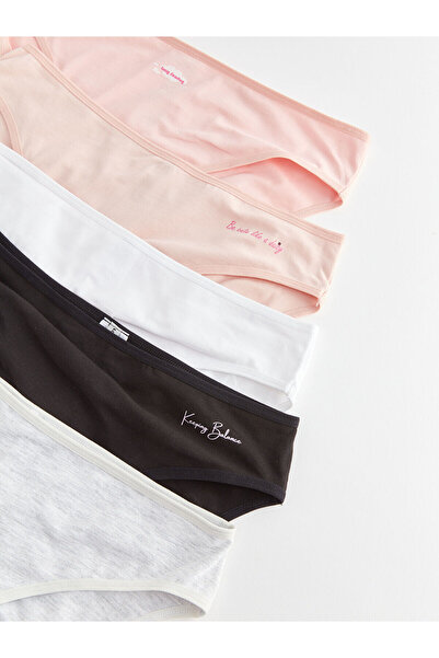 LC Waikiki Pachet de 5 chiloți de bikini imprimați